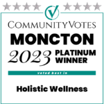 Winners Badge Moncton 2023 Platinum - Holistic Wellness