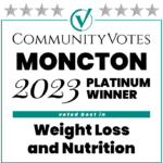 Winners Badge Moncton 2023 Platinum - Weight Loss and Nutrition