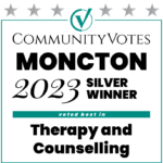 Winners Badge Moncton 2023 Silver - Therapy and Counselling