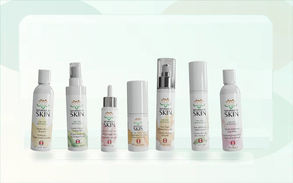 Naturology Skin local organic skin care product line available through Naturology Centre