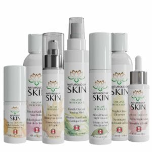 Ultimate Radiance Set — all seven Naturology Skin products on white background